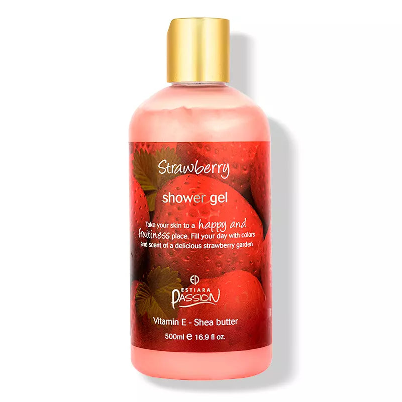 Strawberry shower outlet gel
